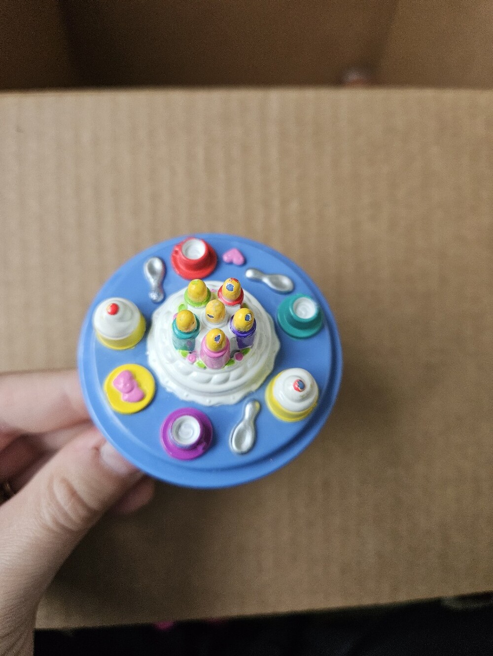 🖤10/$10 Fisher-Price Little People Birthday Table